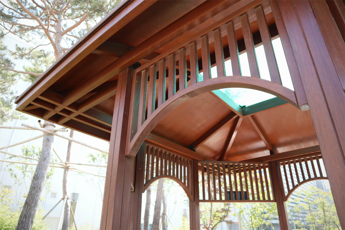 Octagonal Pergola