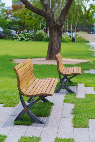 Wild flower Bench