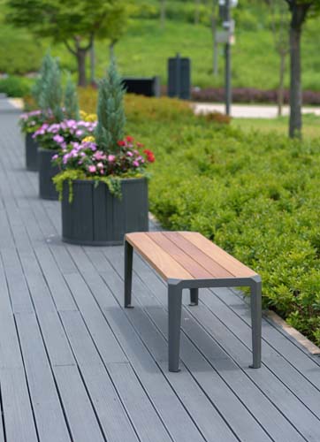 Modern chamfer Bench