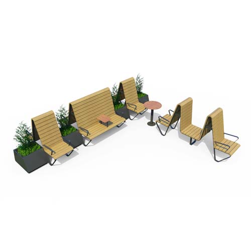 Cammello Bench(4 people)