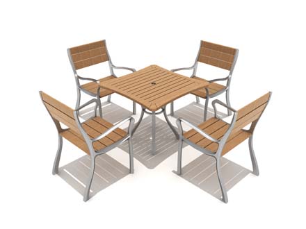 Square Table set