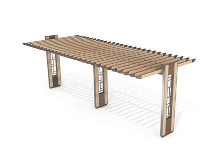 Rafter Pergola(Straight)