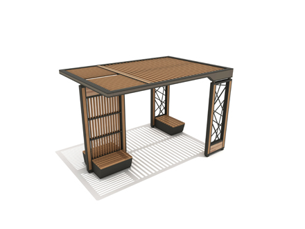 Youma Pergola(Bench)