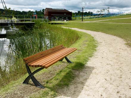 Wild flower Bench