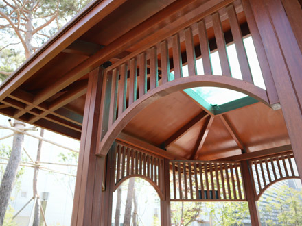 Octagonal Pergola