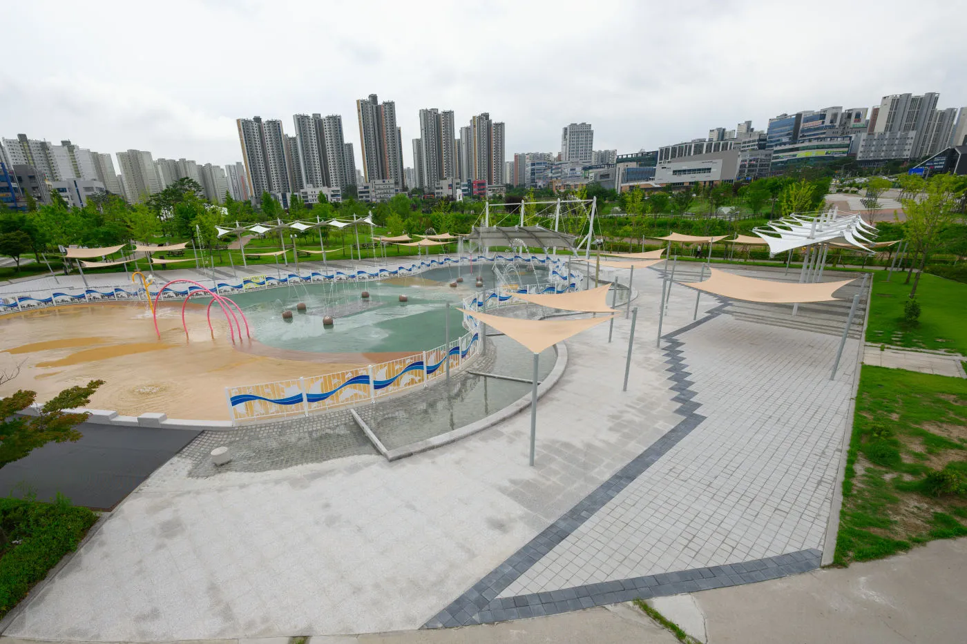 옥정호수공원 시공사례 사진 1